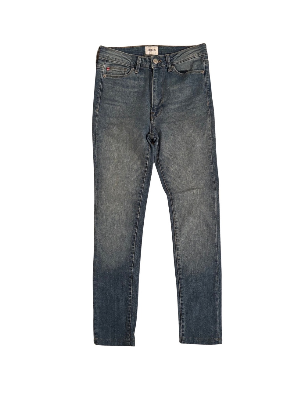 Hudson “Blair High Rise“ Super Skinny - Medium Wash Blue